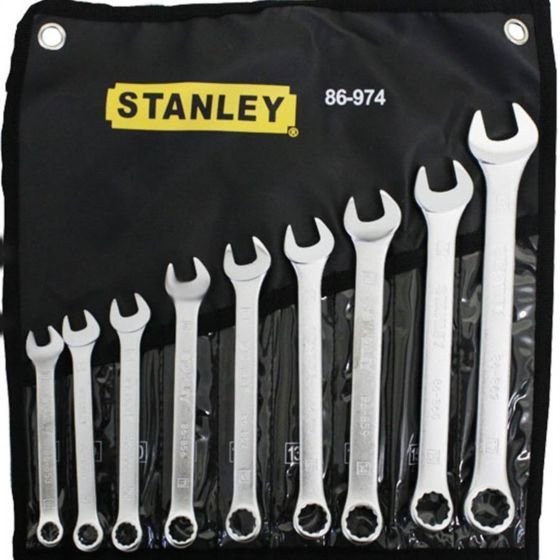 Juego Llaves Combinadas 9Pzs 8-17Mm 12Pt Stanley