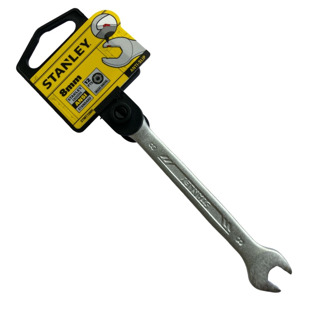 Llave Combinada 12Pt 8Mm Anti-Slip Stanley