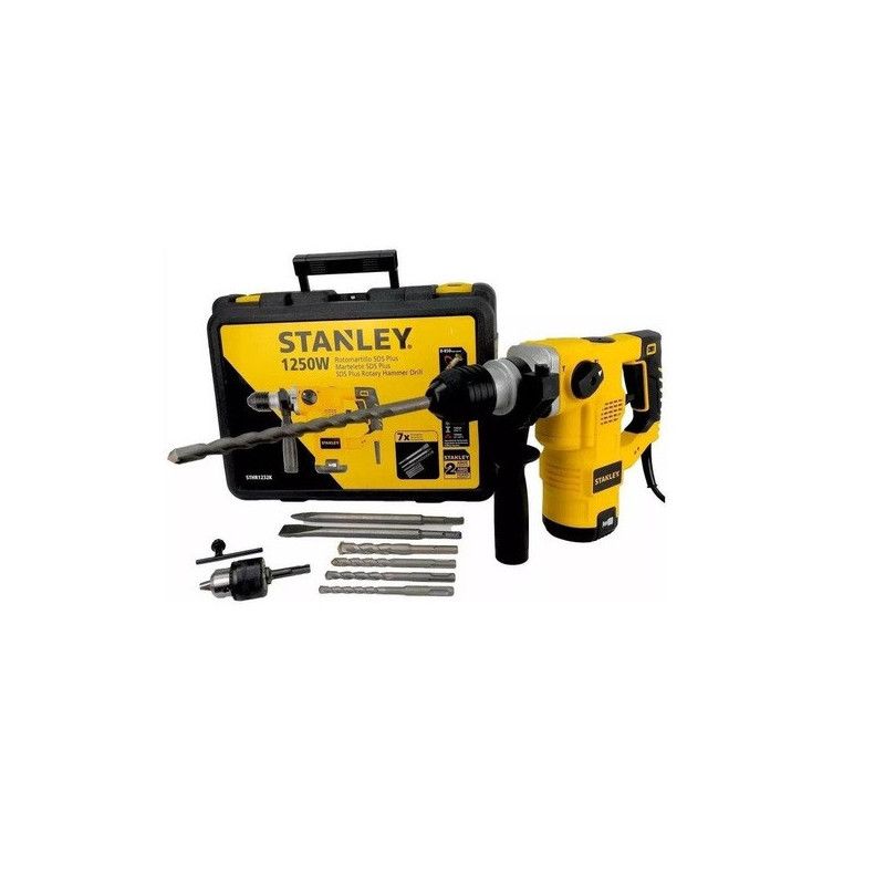 Rotomartillo Sds Plus De 1-1/4 Pulgada De 1 De 250 Watts De 3 5 Joules Stanley