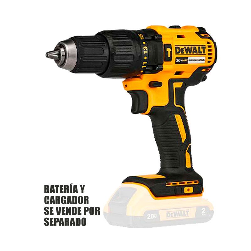Barreno Percutor Inalámbrico 20V MAX DEWALT
