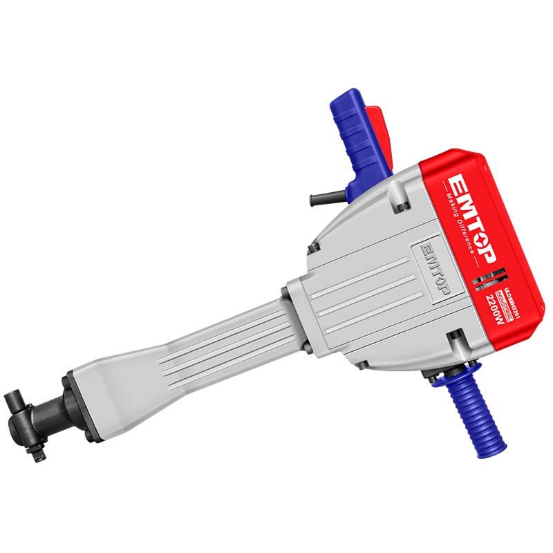 Demoledor De 30 Kilos De 2 De 200 Watts De 75 Joules De Encastre Hex 1-1/10 Marca Emtop