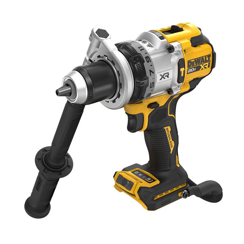Taladro Percutor Inalambrico Xr 20v De 1/2 De Brushless De Sistema Anti-Rotacion Sin Bateria Ni Cargador De Bare Tool Dewalt