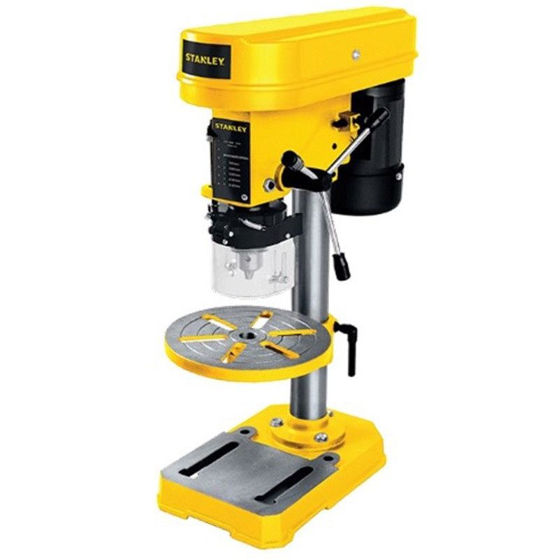 Taladro De Pedestal De 1/2 Pulg De 1/3 Hp De 250 Watts Marca Stanley