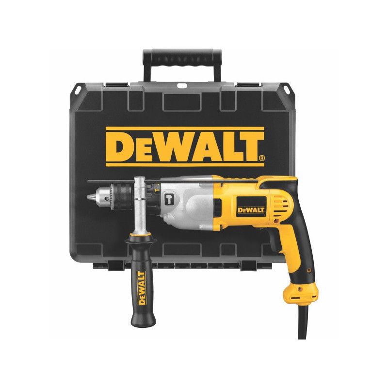 Barreno Percutor 1,200W Dewalt 1/2&quot; con Maleta