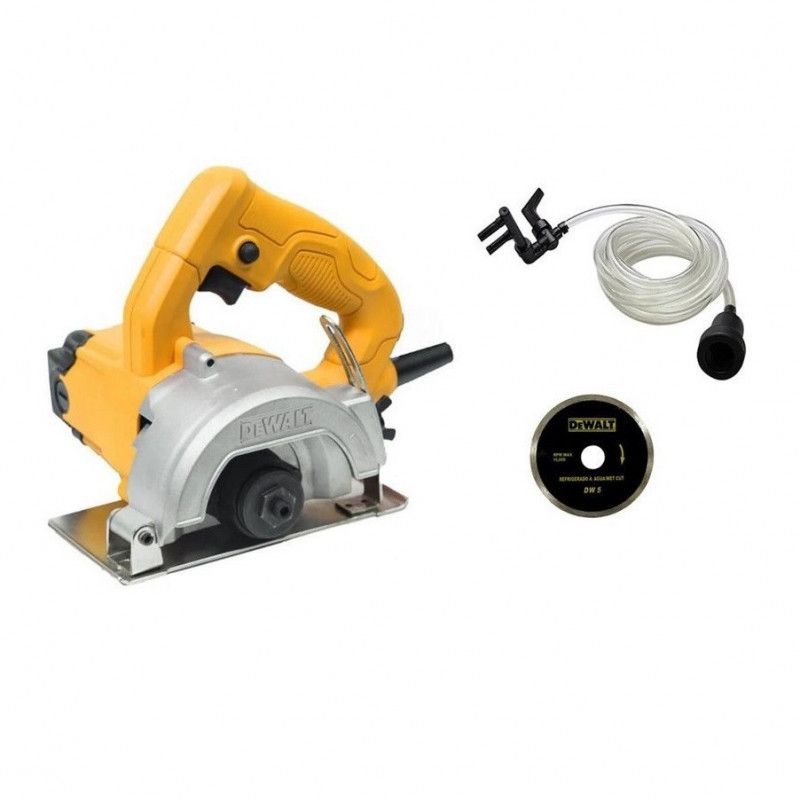 Cortadora De Loza Electrica De De 4-3/8 De Piso De Azulejos De Ceramica De 1 De 400 Watts De 125 Mm De 13 De 000 Rpm Marca Dewalt
