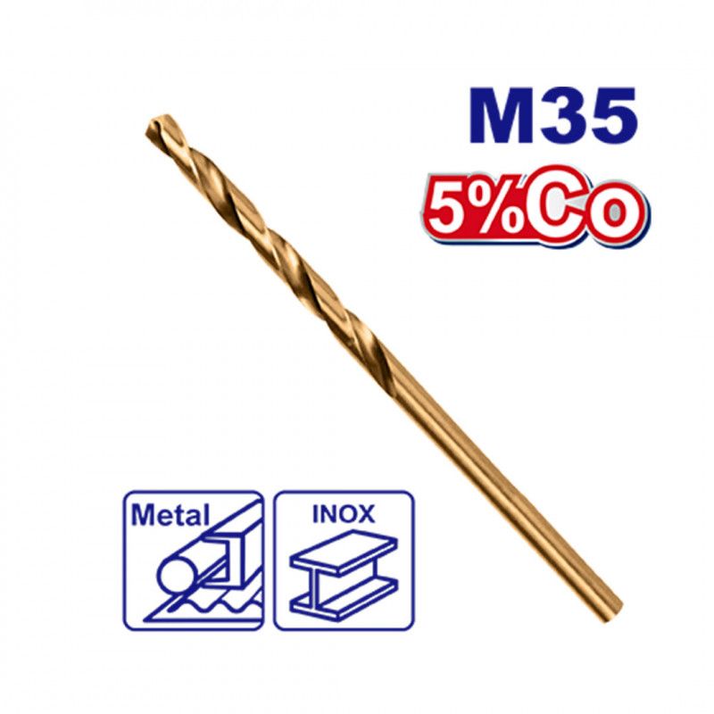 [ULTDB130102] -Broca, Metal Y Madera, 1/2 De Pulgada, Acero Rapido Hss Con Aleacion De Cobalto. Marca Emtop