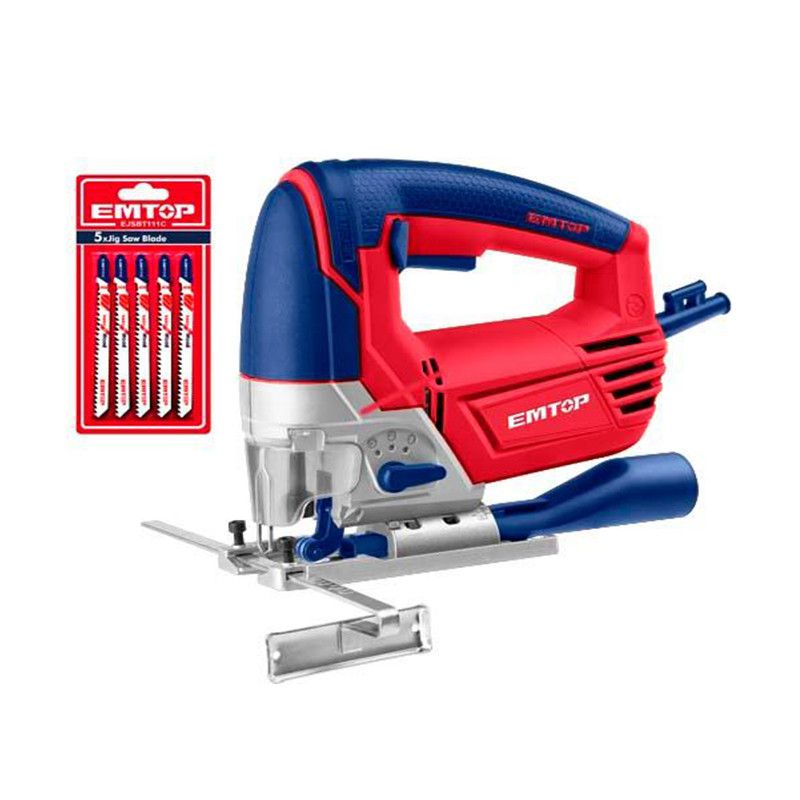 [ULJSW8001] -Sierra Caladora, 800 Watts, Velocidad Sin Carga 800 A 3,000 Rpm. Marca Emtop