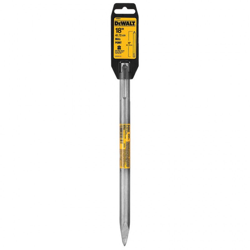 [DW5833] -Cincel De Punta Para Rotomartillo Sds Max, De 18 Pulg. Marca Dewalt