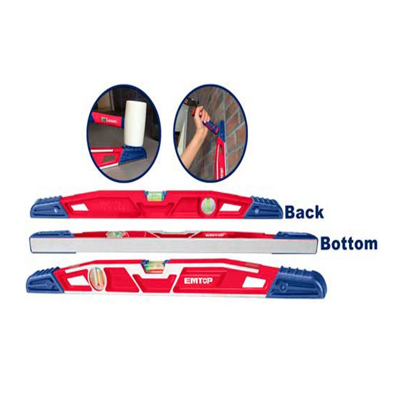 [ESLL56001] -Nivel Para Alba�il, De Trabajo Pesado, Largo De 60 Centimetros. Marca Emtop