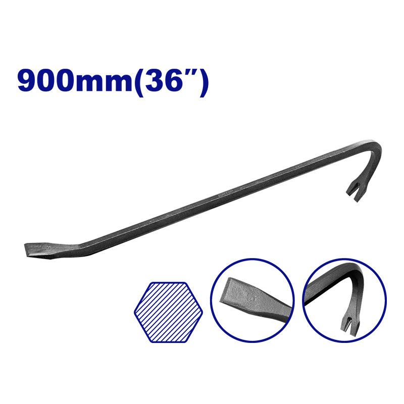 [EMQB1390] -Barreta De Demolicion, Ancho 18 Mm, 36 Pulgadas De Largo. Emtop