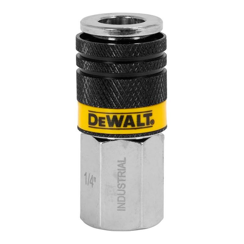 [DXCM036-0226] -Kit De Acoples Rapidos Rosca Npt 1/4 Plg 12 Pcs. 8 Conectores Macho, 2 Hembras Y 2 Acoples Rapido Hembra. Dewalt