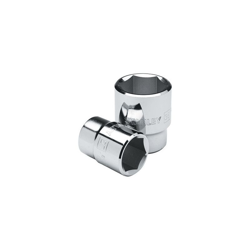 [89-346] -Copa/Dado/Cubo Est�ndar M�tricos, 6 Puntos, Raiz De 3/4 Pulgadas, Medida 46 Milimetros. Marca Stanley