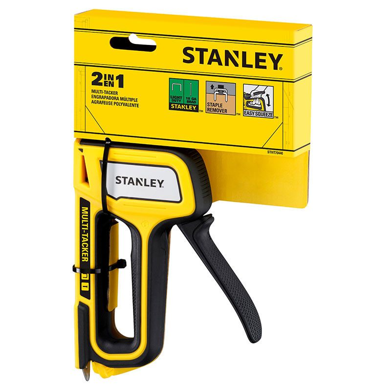 [STHT70440] -Engrapadora 2 En 1 Carcaza Plastica, Para Grapas De 6 A 10 Mm Y Clavillo De 10 Mm. Stanley