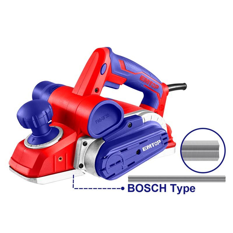 [ULECR1051] -Cepillo Electrico, 1,050 Watts, 3-1/4 Pulg Ancho, 1/8 Pulg Profundidad. Marca Emtop