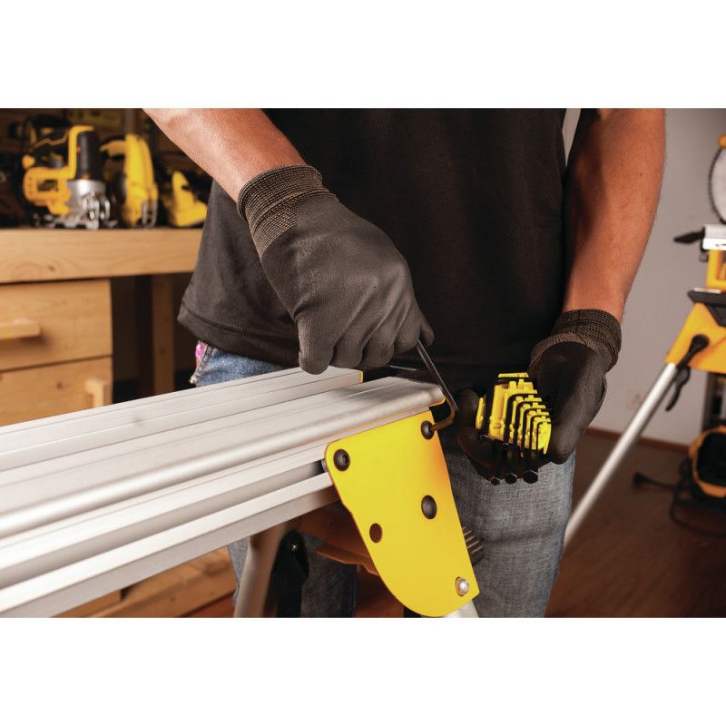 [69-253] -Juego De 10 Llaves Hexagonales/Allen De 1.5, 2.0, 2.5, 3.0, 4.0, 5.0, 5.5, 6.0, 8.0 Y 10.0 Milimetros . Marca Stanley.