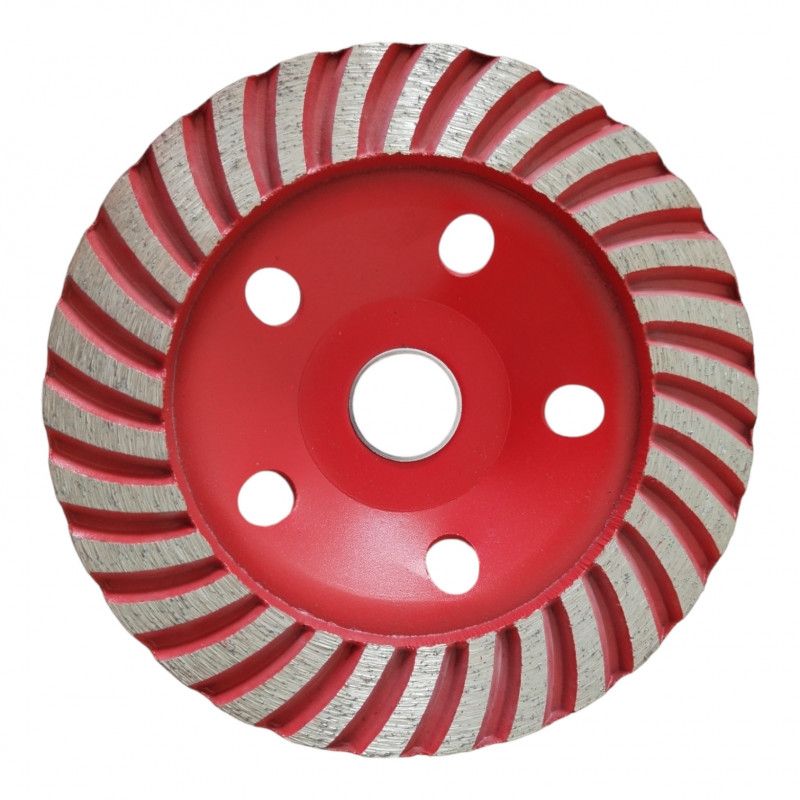 [EDGH011251] -Copa Diamantada, Diametro De 5 Pulgadas, Eje De 1 Pulgada. Marca Emtop