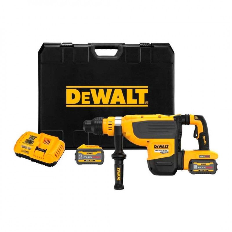 [DCH735X2] -Rotomartillo Sds Max 1-7/8, Inalambrico, 60 Voltios, Flexvolt, Brushless, 2 Baterias 9ah Y Cargador. Dewalt