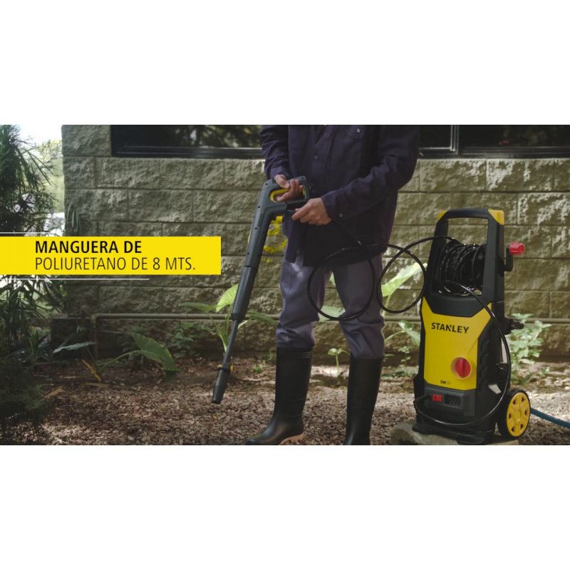 [SW21-B3] -Hidrolavadora Electrica, 1,800 Watts, 1,885 Psi. Marca Stanley