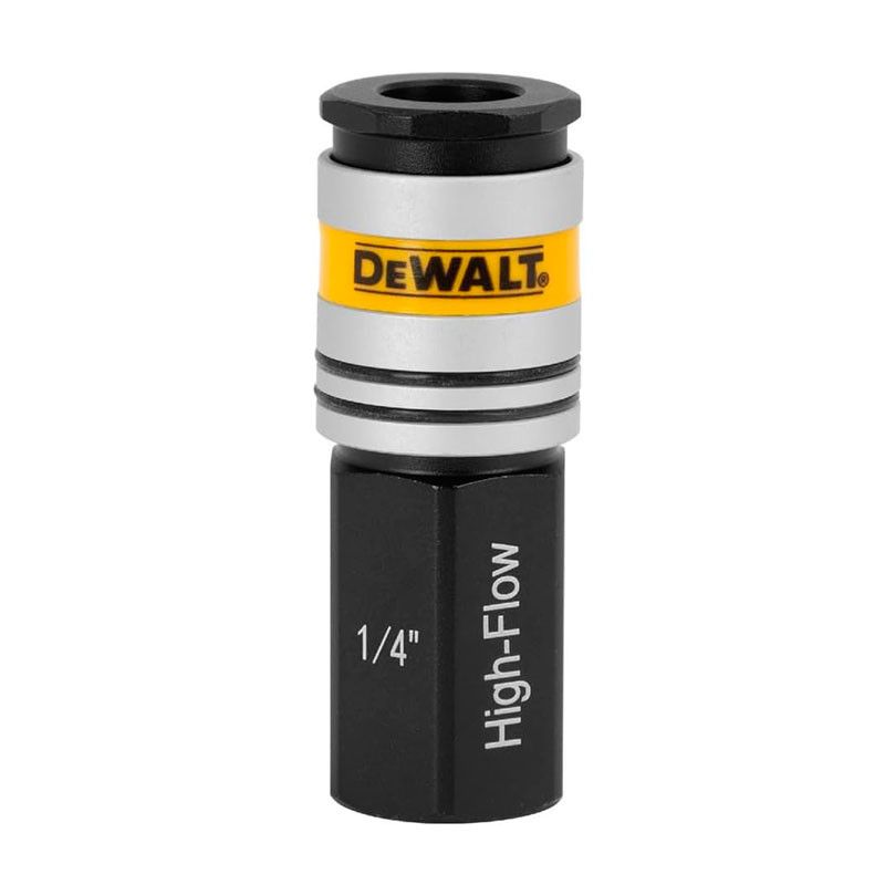 [DXCM036-0214] -Acople Rapido Hembra De Alto Caudal Rosca Mnpt 1/4plg, Presion Max 300psi. Dewalt