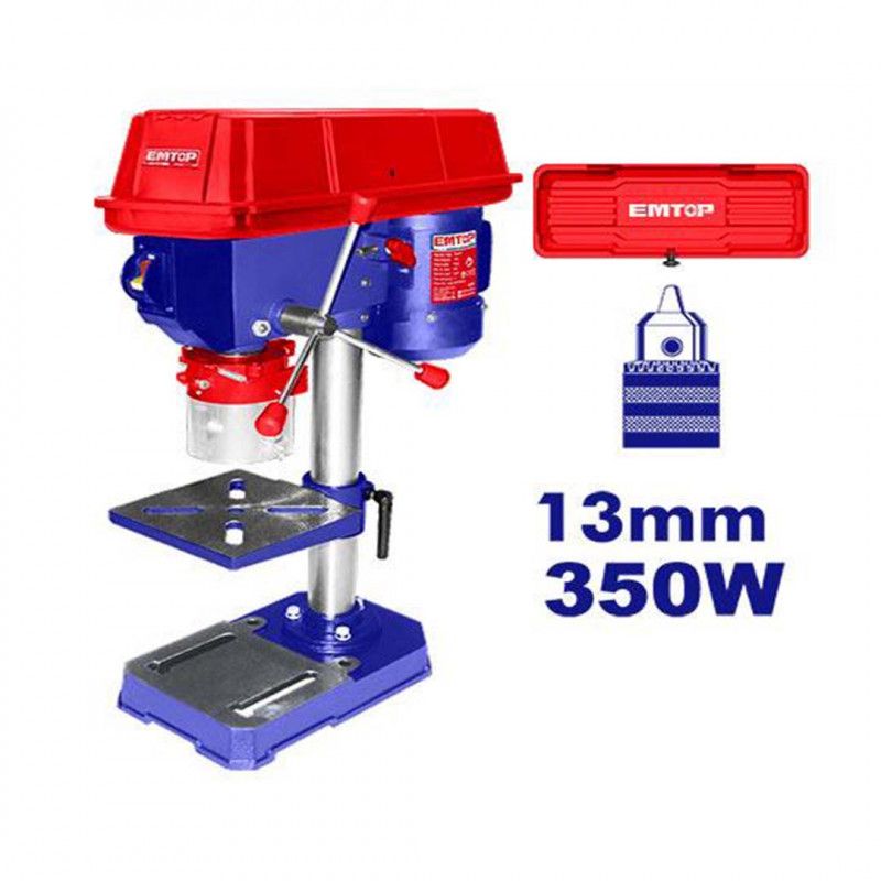 [ULDPS01301] -Taladro De Pedestal, 1/2 Pulgadas, 350 Watts. Marca Emtop
