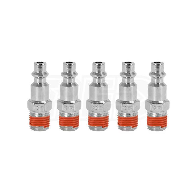 [DXCM036-0230] -Kit De 5 Conectores Macho Rosca Npt 1/4 Plg. 40 Scfm- 90psi. Dewalt