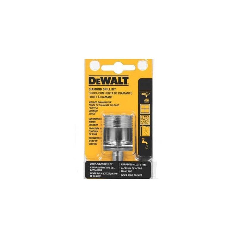 [DW5586] -Broca De Diamante, De 1 3/8 Pulg, Para Azulejo, Vidrio, Granito, Porcelanato. Marca Dewalt