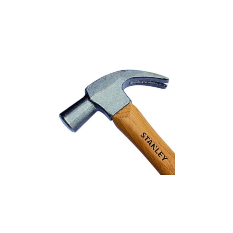 [STHT51371-840] -Martillo Basic, Mango De Madera, Tipo Curvo, 20 Onzas, 568 Gramos. Marca Stanley