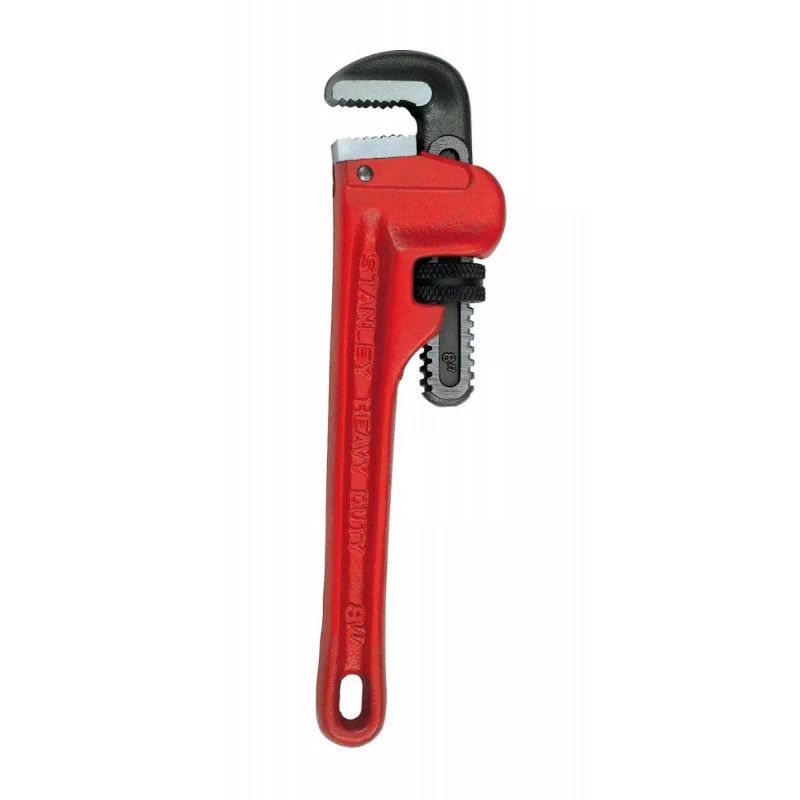 [87-621] -Llave De Tubo, Stillson, Largo De 8 Pulgadas, Apertura De 7/8 Pulgadas, Peso De 14.3 Onzas. Marca Stanley