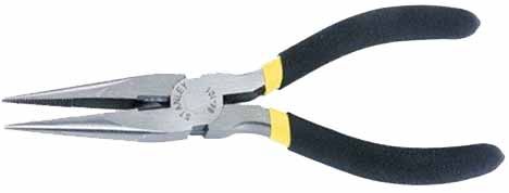 [84-102LA] -Alicate Punta Larga Cortante, Largo De 8 Pulgadas, Ancho De 2 Pulgadas, Ancho De Punta 7/16 Pulgadas. Marca Stanley