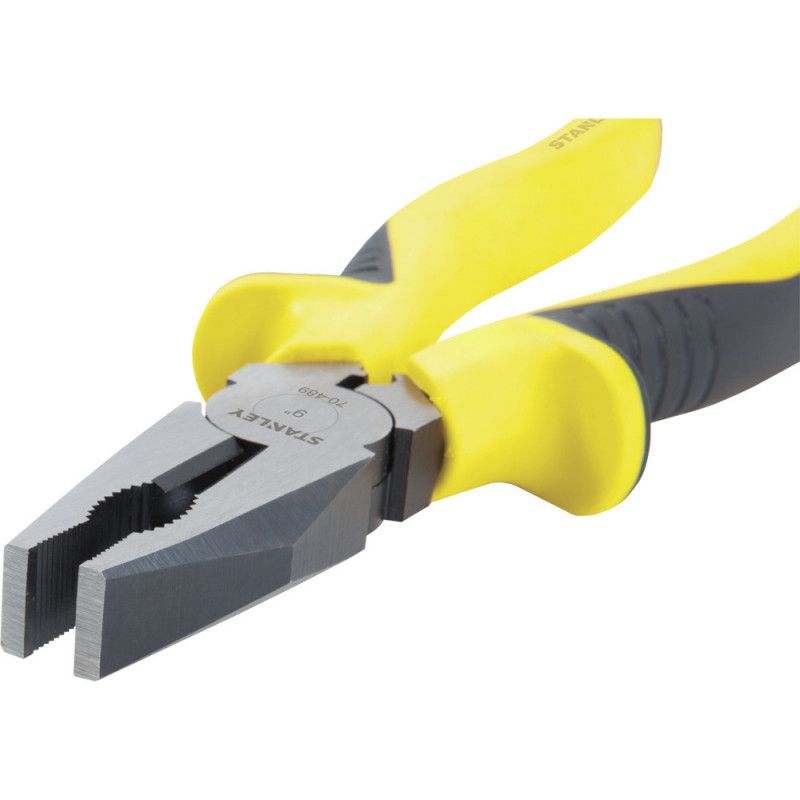 [70-489LA] -Alicate Pro Universal, Largo De 9 Pulgadas, Ancho De 2-1/4 Pulgadas, Ancho De Punta 3/5 Pulgadas. Marca Stanley