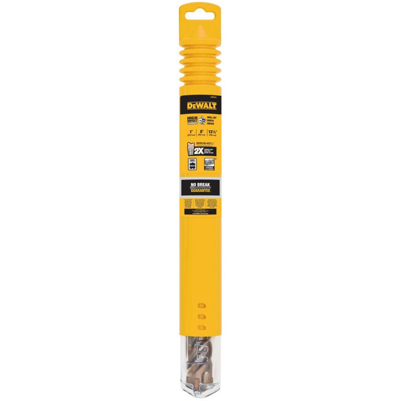 [DW5818] -Broca Para Rotomartillo Sds Max, 1 Pulg X 8 Pulg X 13-1/2 Pulg Largo. Marca Dewalt