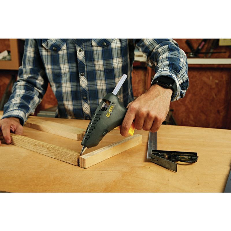 [GR25-2] -Pistola De Silicon, De 2 Temperaturas, 120 Voltios, 80 Watts De Potencia, Usar Con Pegamento 7/16. Marca Stanley