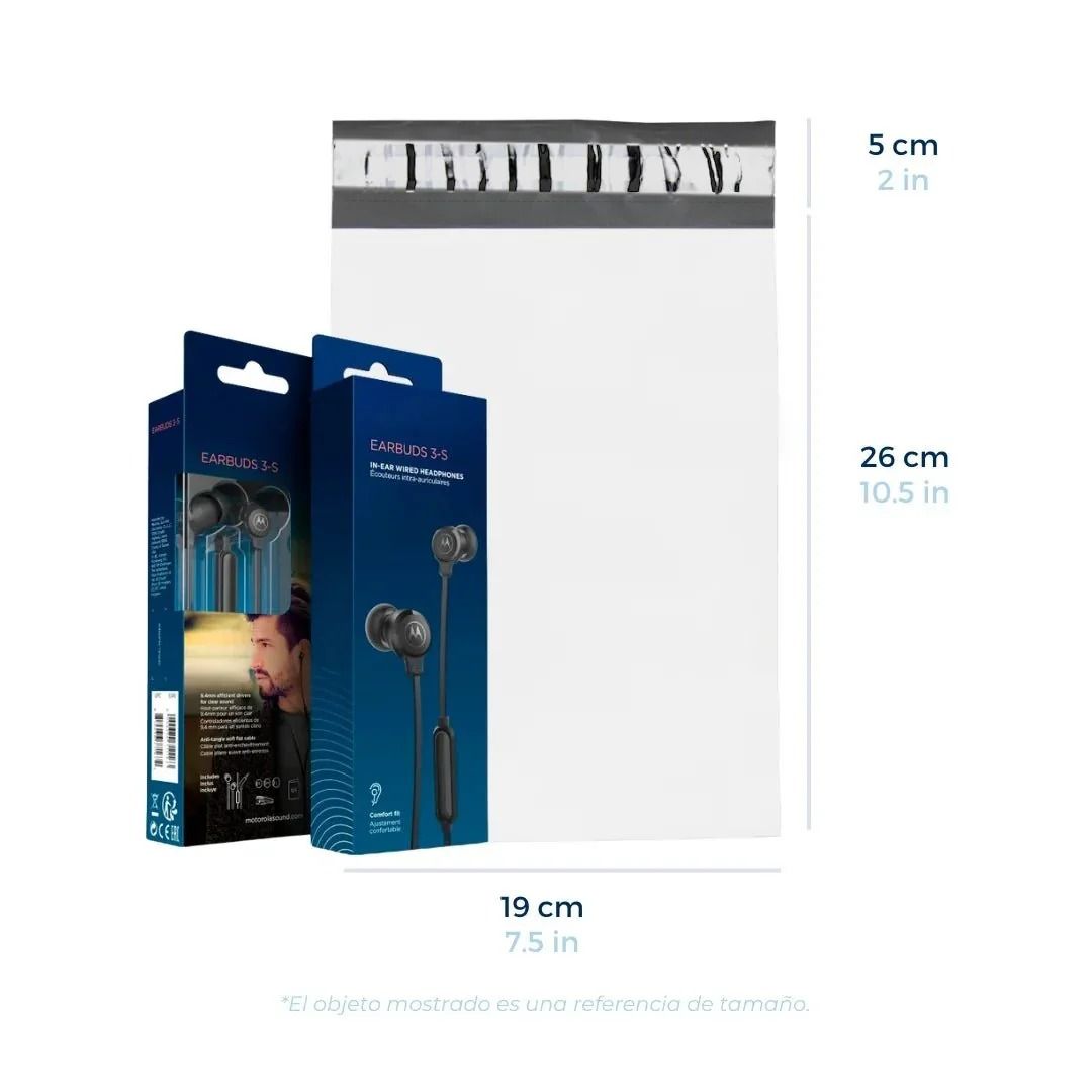 Bolsas Para Ecommerce 19X26CM