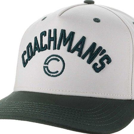 Green/Cream Coachman's Hat