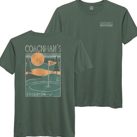 Green Coachman's Tee Shirt Small