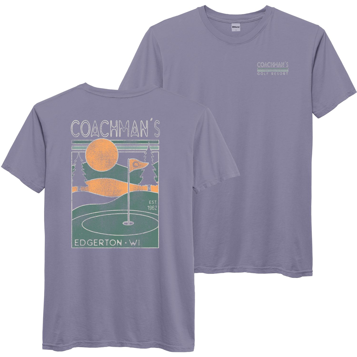 Purple Coachman's Tee Shirt Small