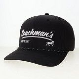 Black Script Coachman's Hat