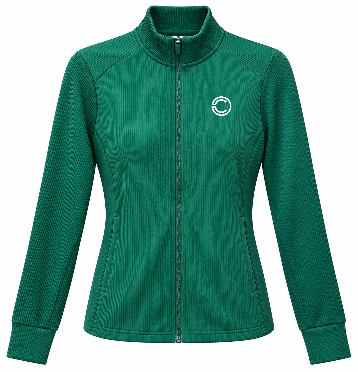 Adidas Women's Textured Jacket, Green