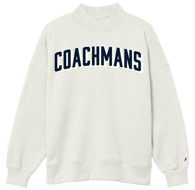 Coachmans Turtle neck, White