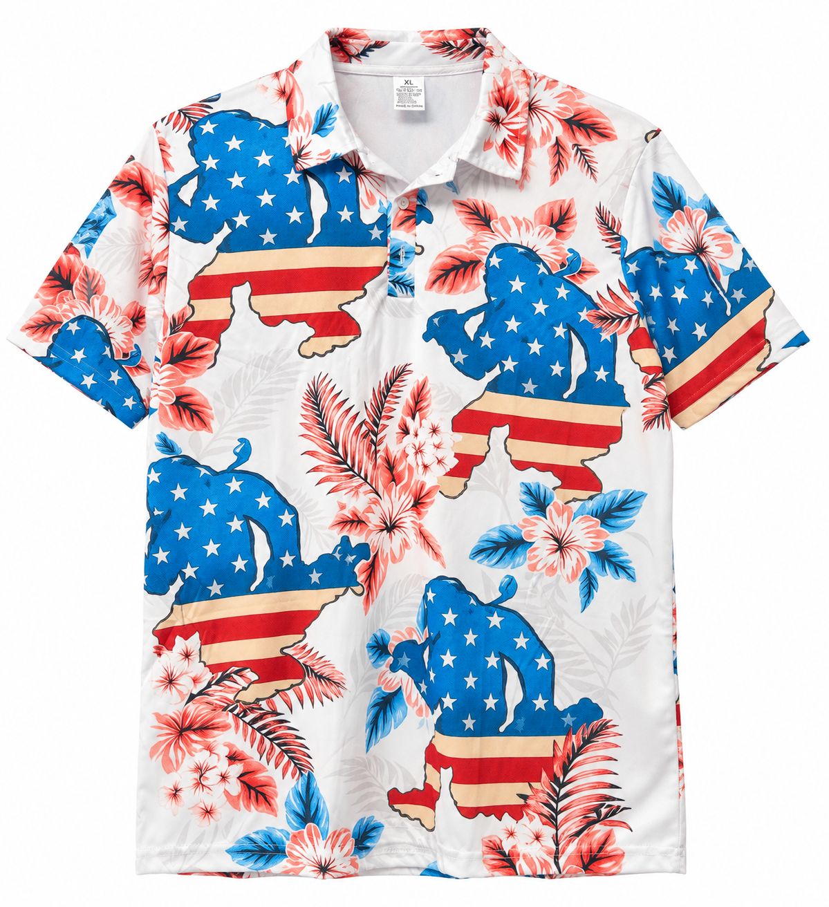 Patriotic Sasquatch Polo