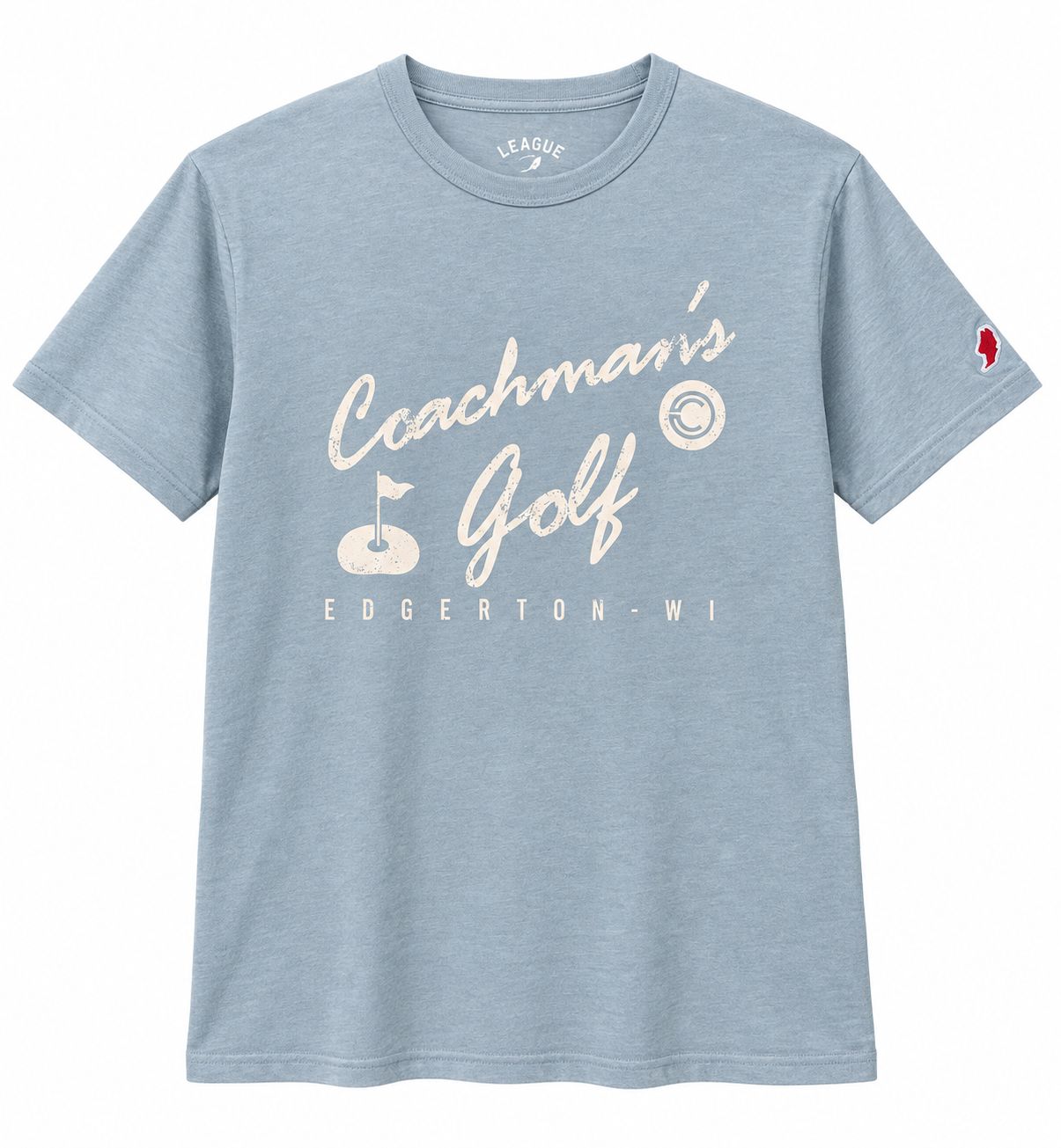 Coachman's Victory Falls Tee, Blue
