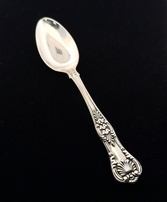 5.75” Tiffany &amp; Co. 925 Sterling Silver English King Spoon - No Monogram - 33.5g