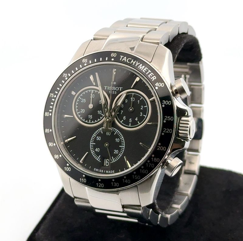Tissot V8 Chronograph Swiss Made Quartz Wristwatch T106.417.11.051.00 w/ Box