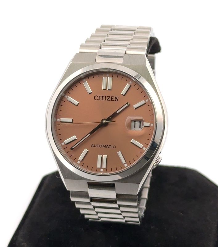 40mm Citizen Tsuyosa NJ0158-89Y Pantone Dial Automatic 21-J Wristwatch - No Box