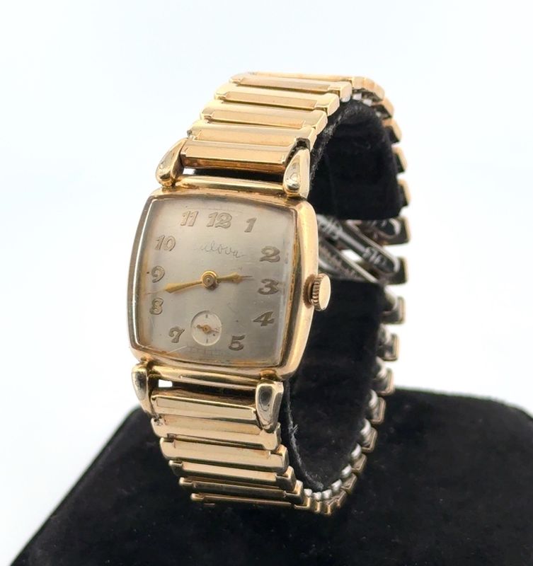 Vintage 1950s Bulova 21-Jewels Mechanical Manual-Wind Ladies Wristwatch
