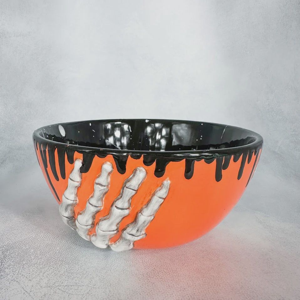 Skeleton Hand Bowl