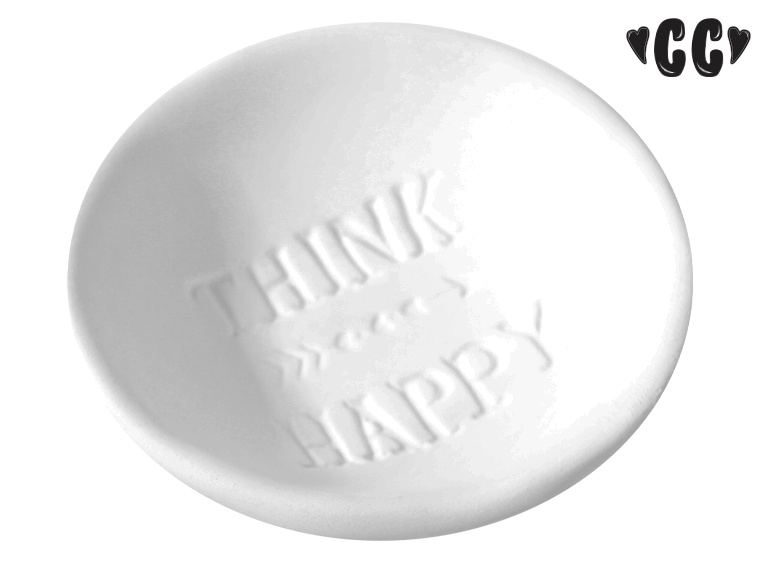 Think Happy Dish