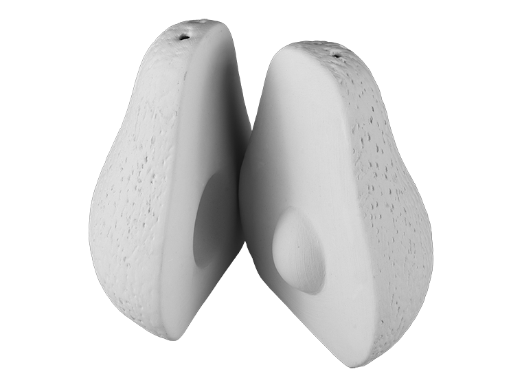 Avocado Salt and Pepper Shakers