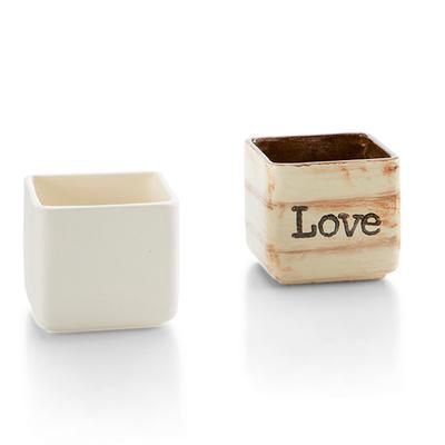 SMALL SQUARE PLANTER