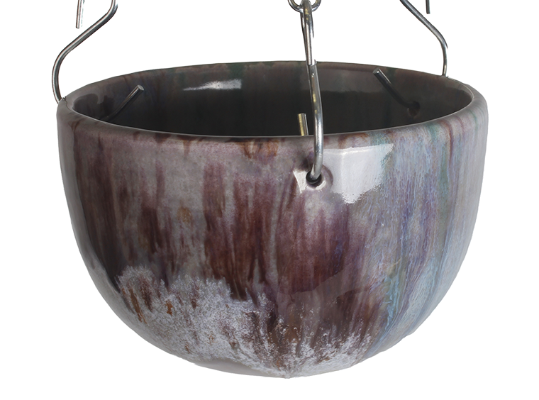 Hanging round planter